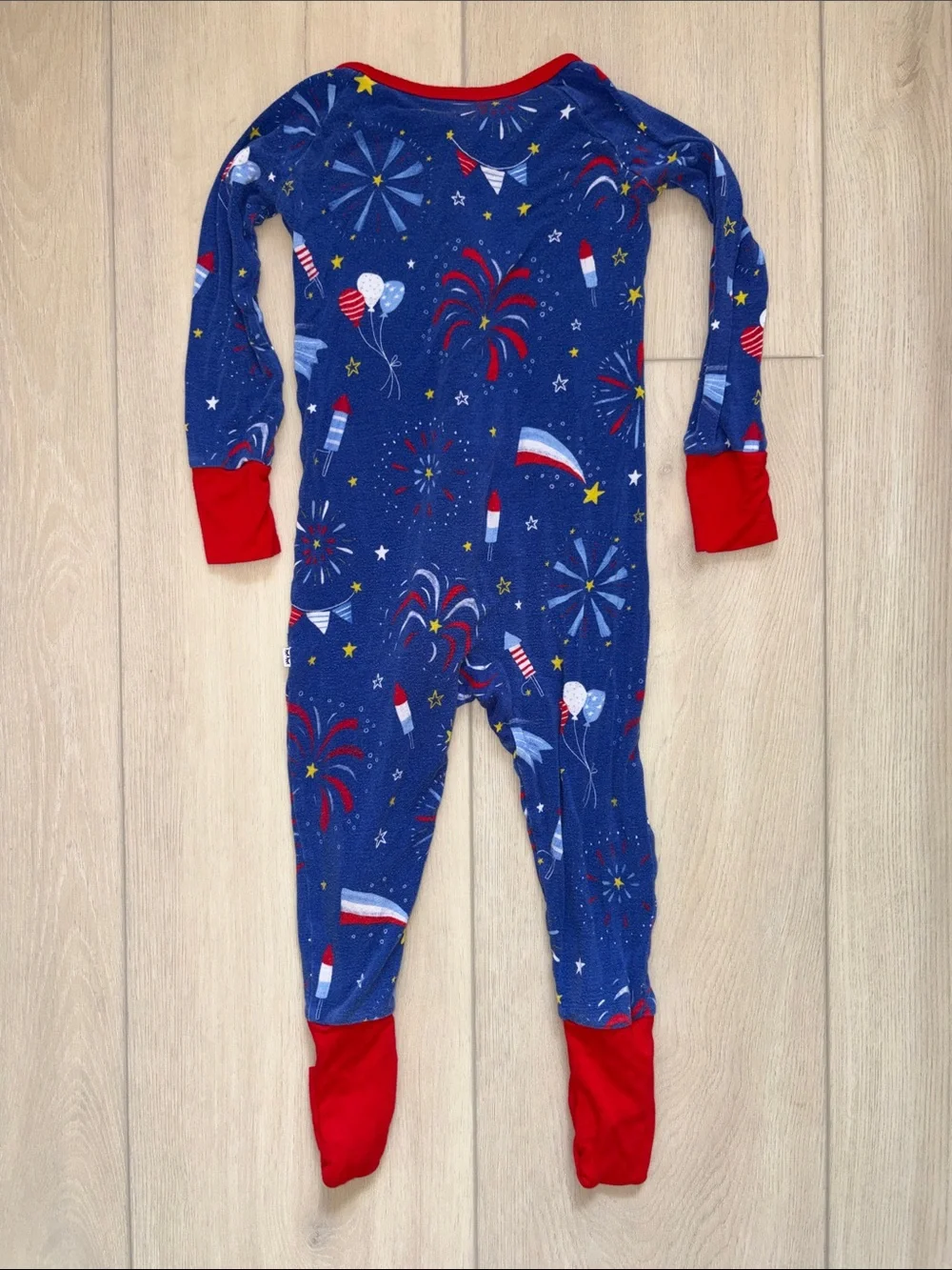 Little Sleepies Fireworks Zippy